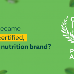 Leading Clean Nutrition Brand In India:                                                                             Clean Label Project Purity Award